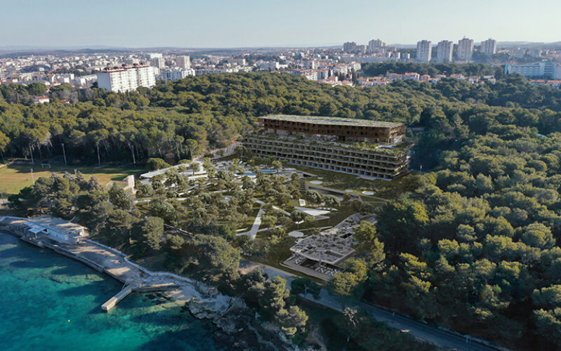 Hotel Valkane v Puli prejel pravnomočno gradbeno dovoljenje, sledijo protesti