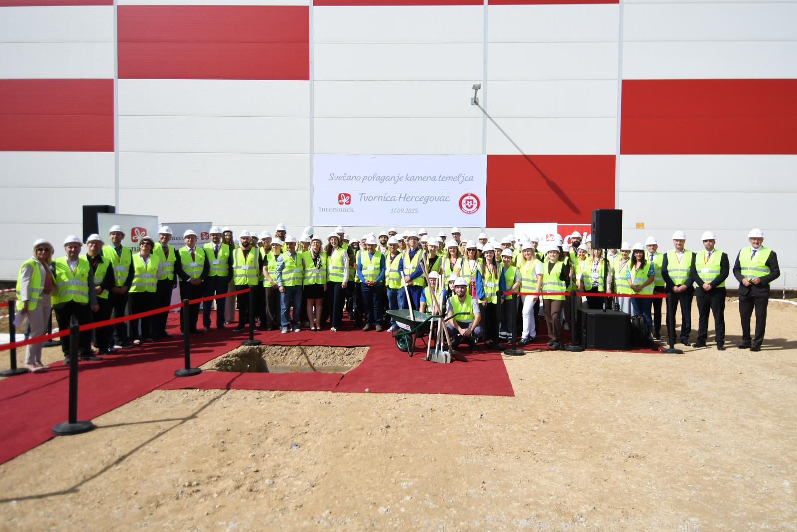 Hercegovac: Položen kamen temeljac za novu tvornicu čipsa vrijednu 25 milijuna eura