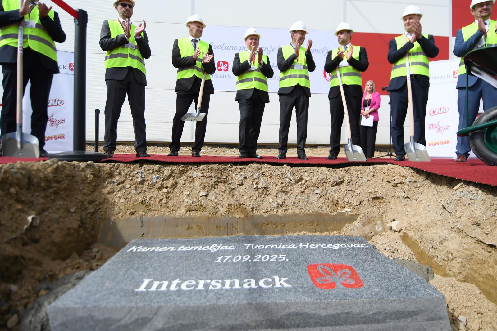 Hercegovac: Položen kamen temeljac za novu tvornicu čipsa vrijednu 25 milijuna eura