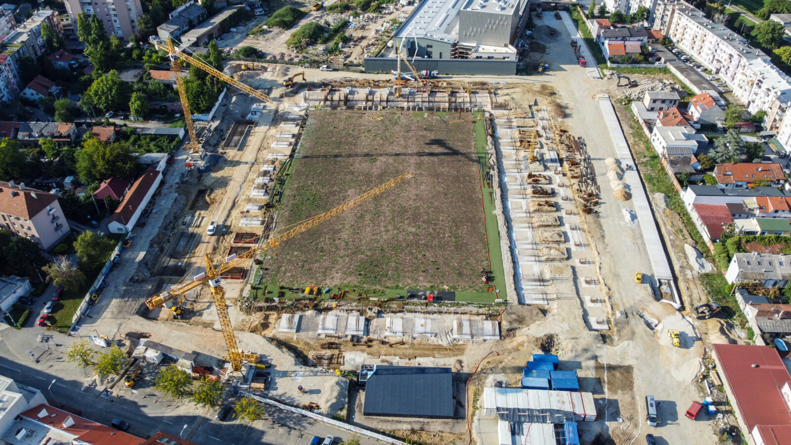 Stadion iz zraka: Pogledajte kako napreduju radovi u Kranjčevićevoj
