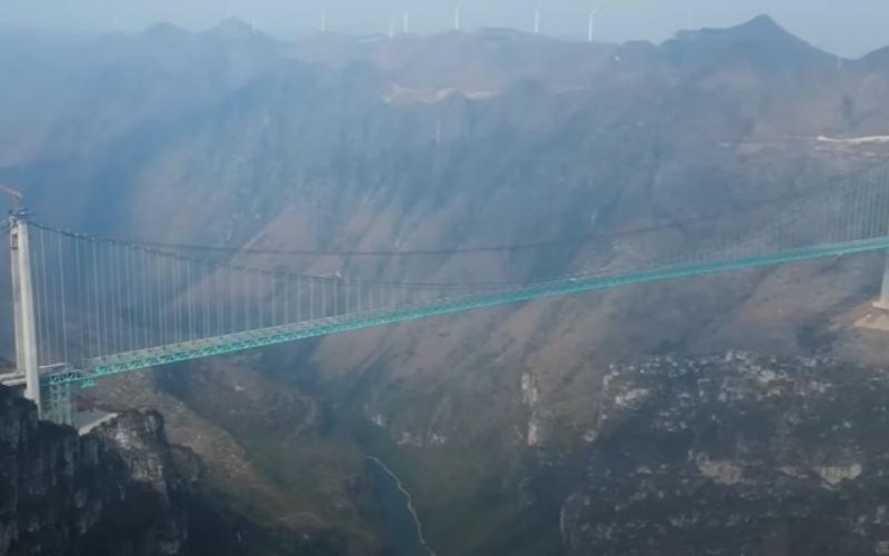 Na Kitajskem uradno odprli najvišji most na svetu