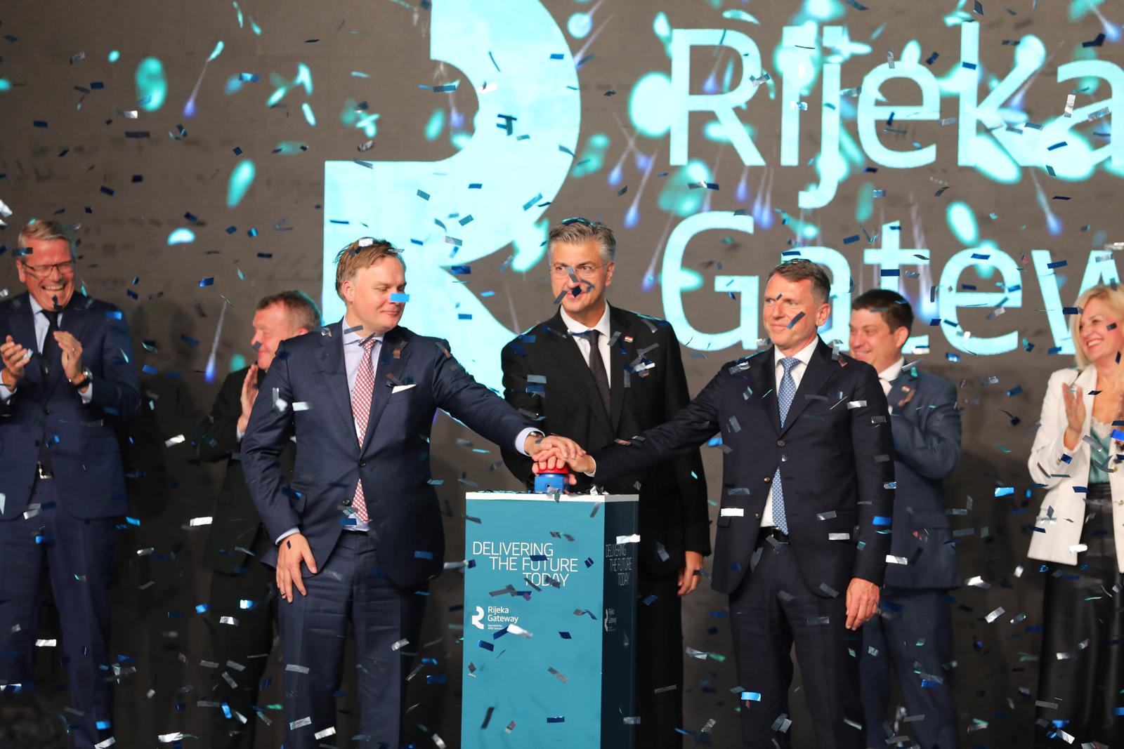 Rijeka: Otvorenje Rijeka Gatewaja kojem je nazočio premijer Andrej Plenković