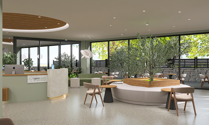 Recepcija-Uglešić-Health&Care-centar