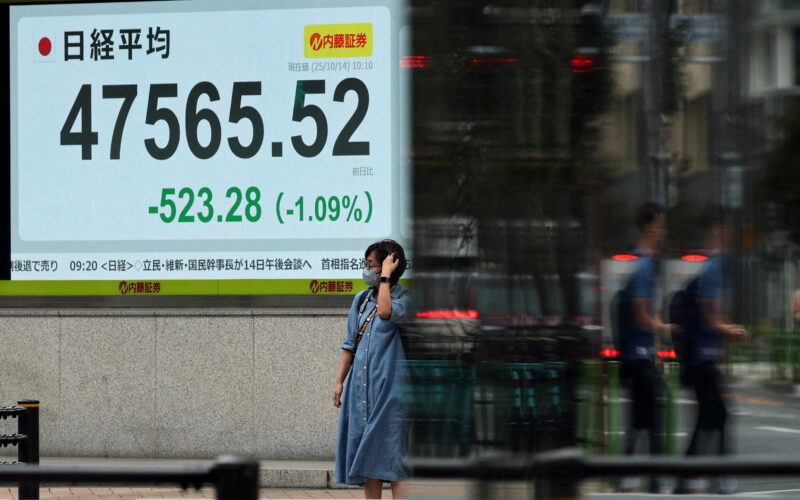 Većina azijskih burzi prati rast Wall Streeta