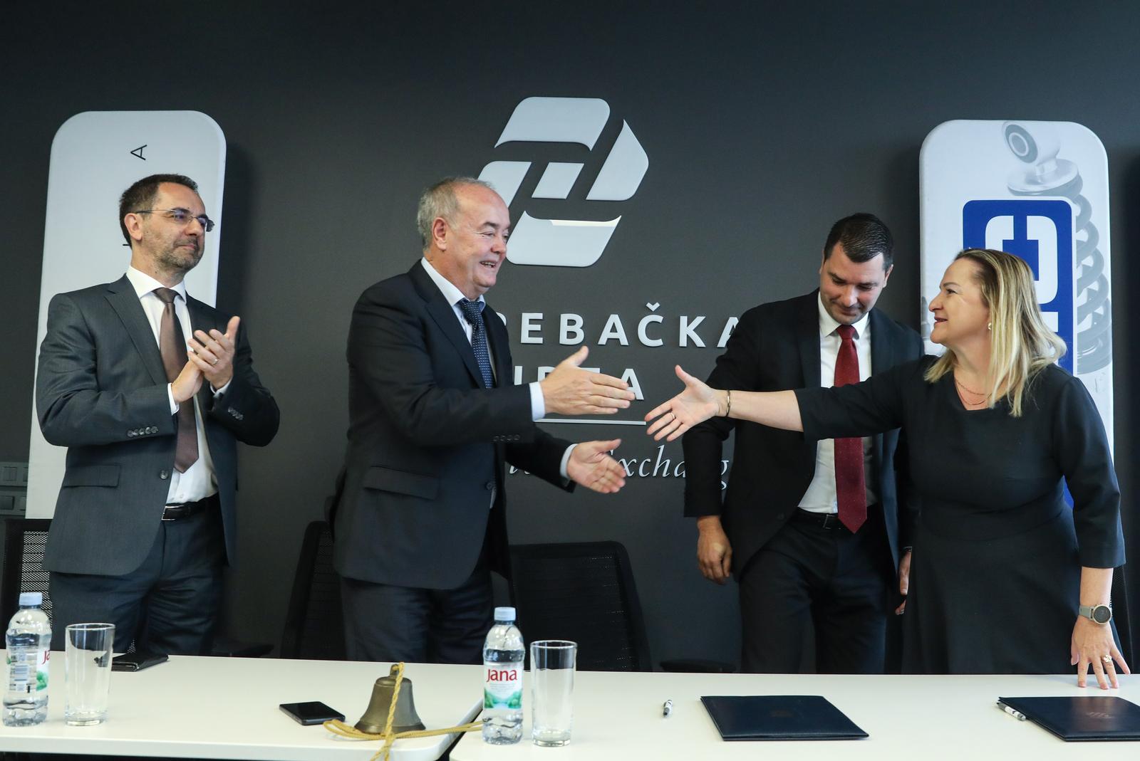 Zagreb: Svečano obilježavanje uvrštenja dionica Tokića na Zagrebačku burzu