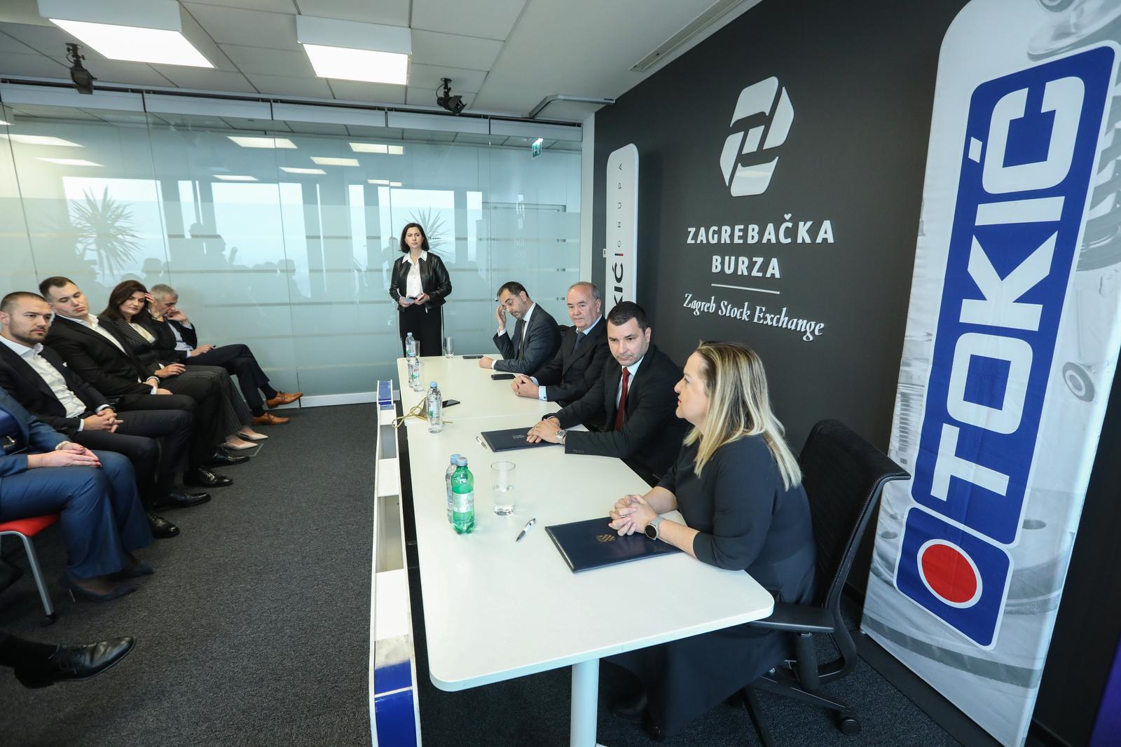 Zagreb: Svečano obilježavanje uvrštenja dionica Tokića na Zagrebačku burzu