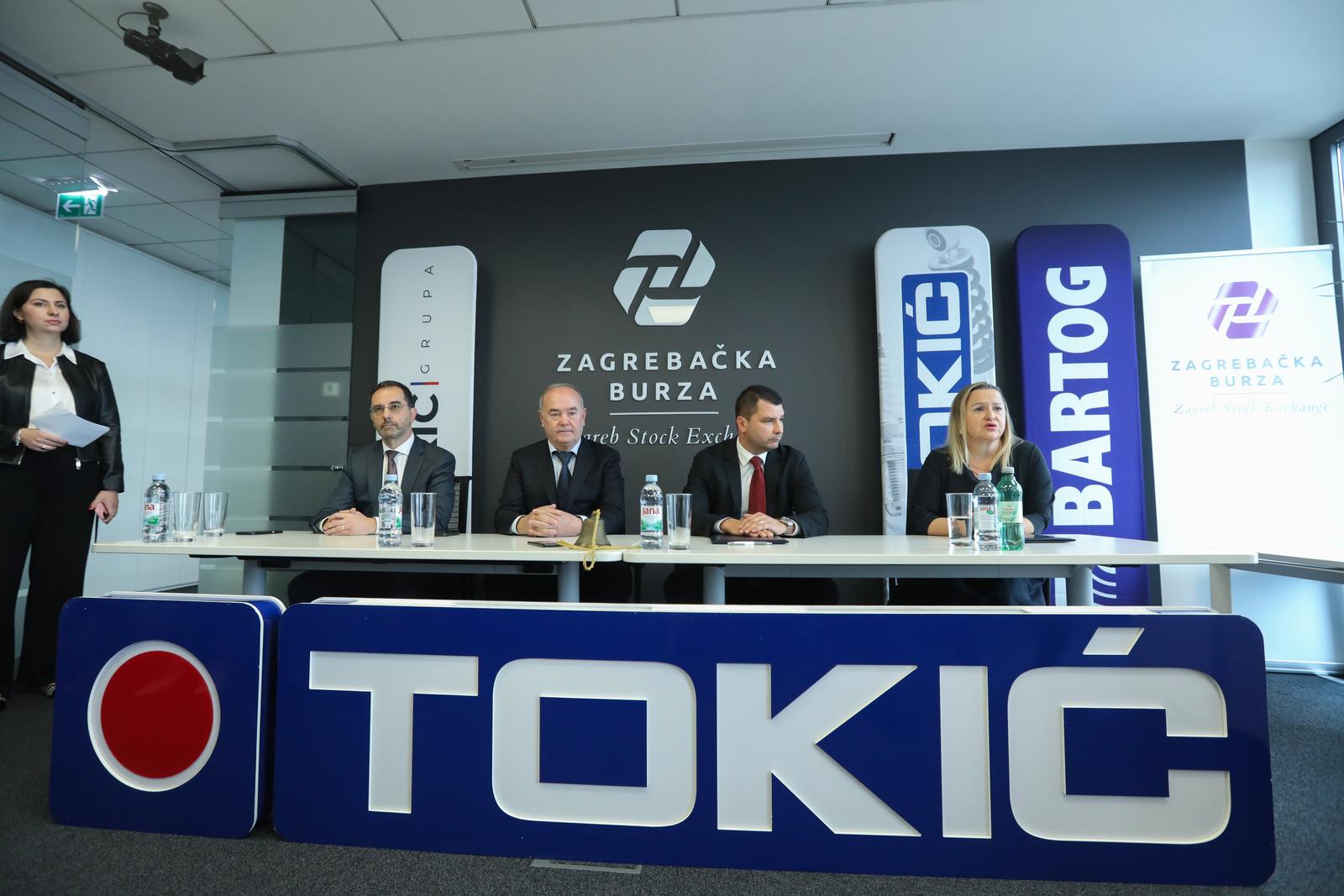 Zagreb: Svečano obilježavanje uvrštenja dionica Tokića na Zagrebačku burzu