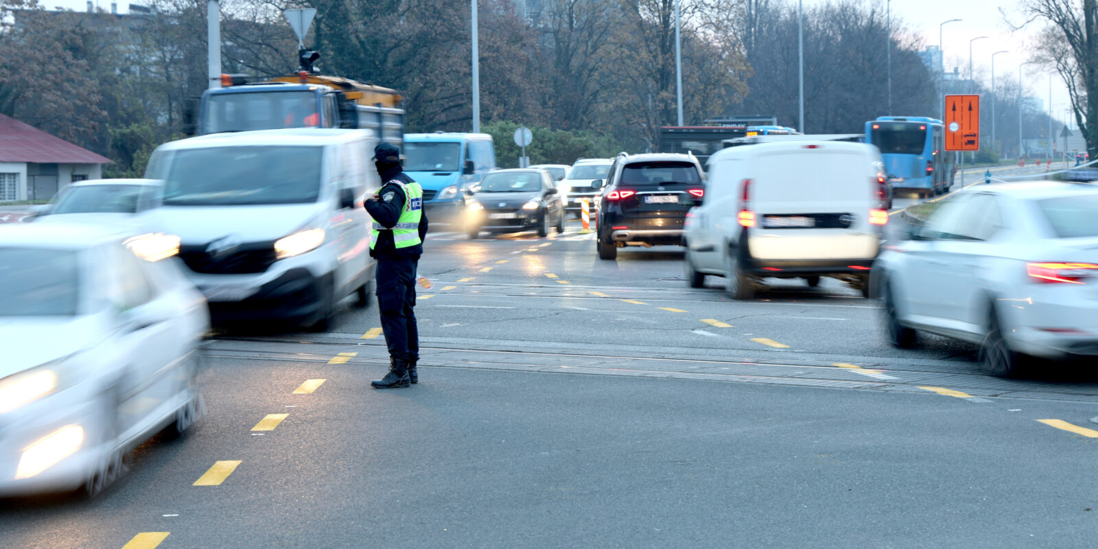 Zagreb: Prvi radni dan promet Slavonskom pod pojačanim nadzorom policije i prometnih redara