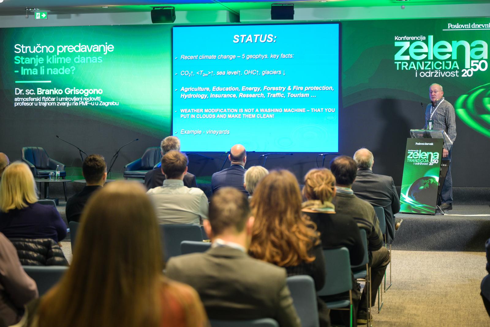 Konferencija “Zelena tranzicija i održivost 2050” u organizaciji Poslovnog dnevnika i Večernjeg lista