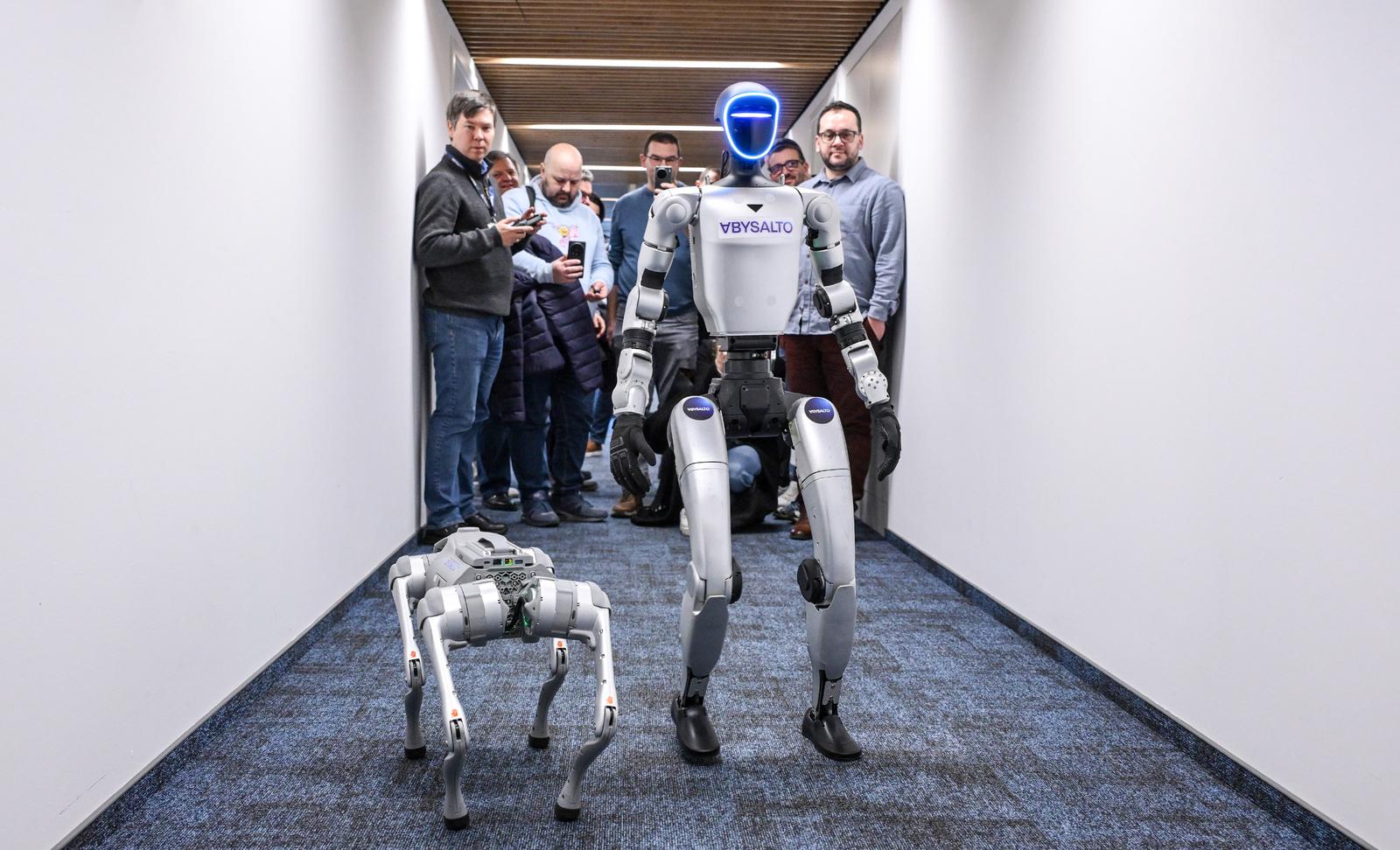 Zagreb: Brunch tvrtke Abysalto na kojem je predstavljen humanoidni robot