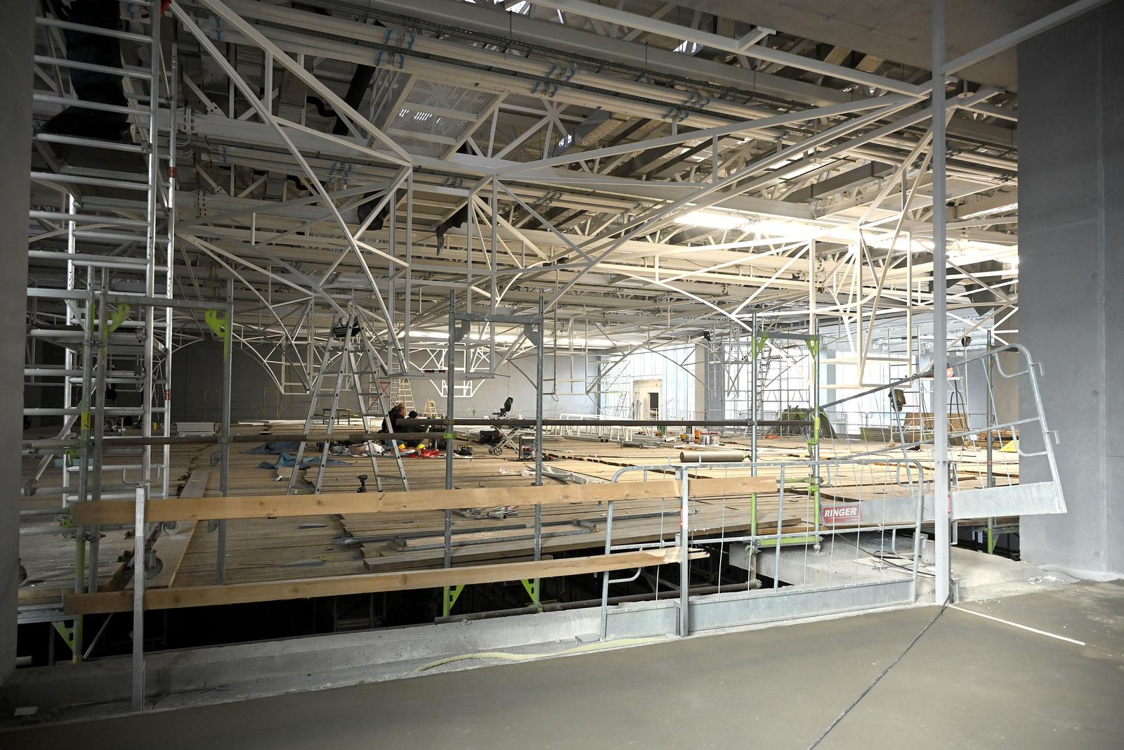 Zagreb: Radovi na Bazenu Špansko