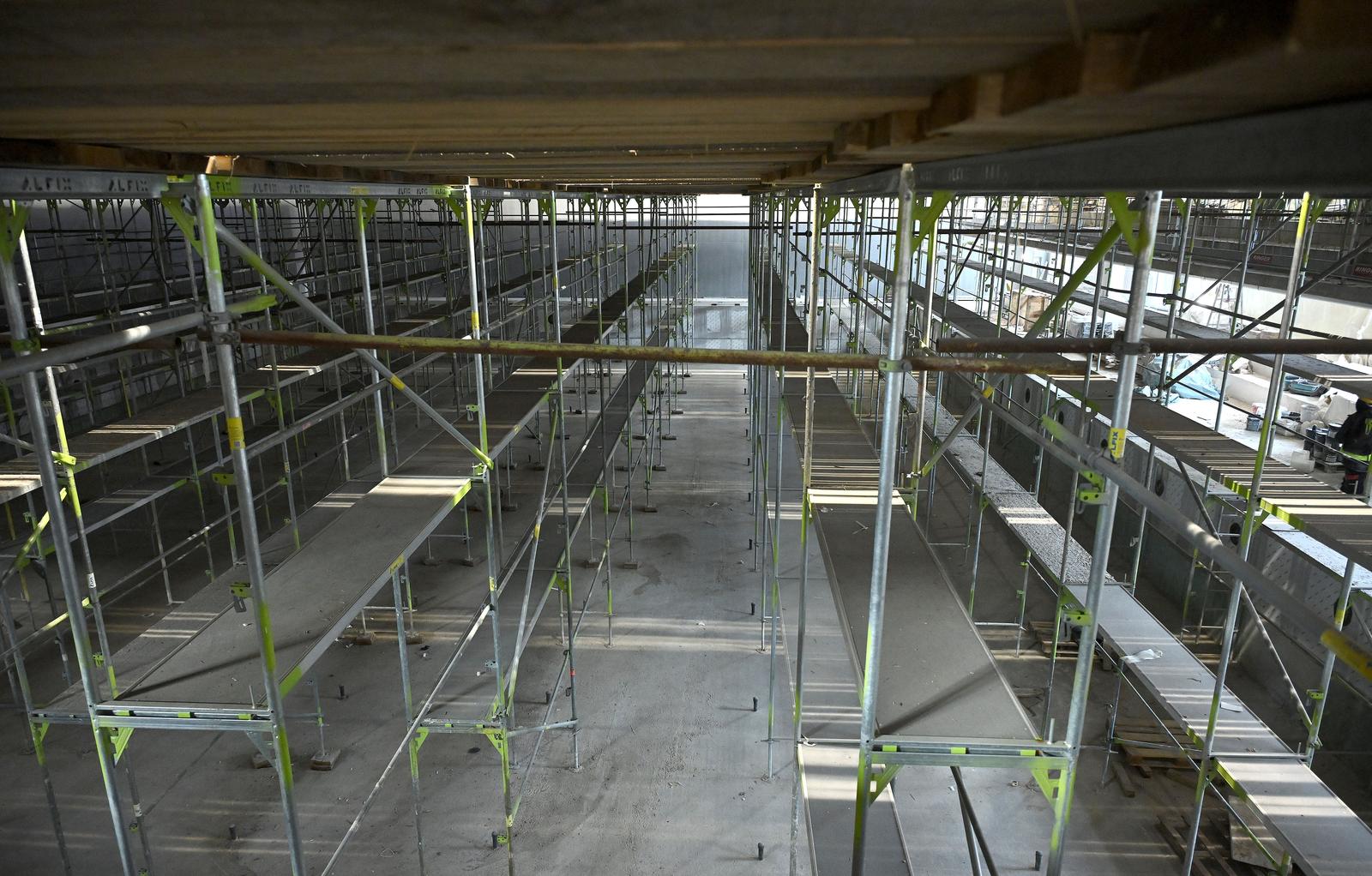 Zagreb: Radovi na Bazenu Špansko