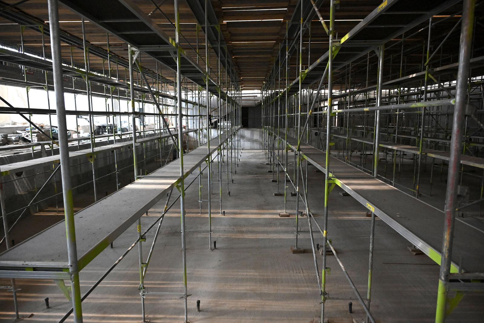 Zagreb: Radovi na Bazenu Špansko