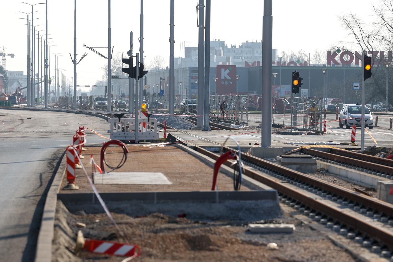 Zagreb: Radovi na novoj ruti tramvaja i proširenju Sarajevske ceste