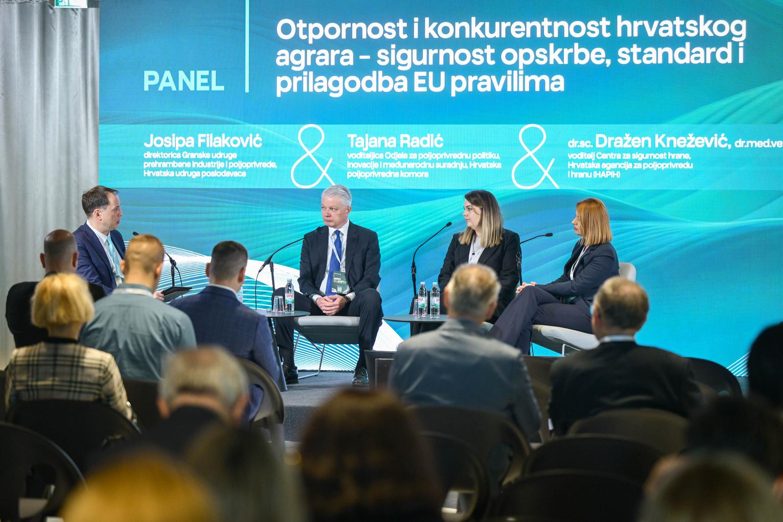 Zagreb: Konferencija Agro Summit, panel 1: 