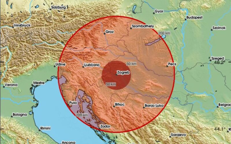 Slabiji potres u Zagrebu, stotine komentara na EMSC-u: “Samo nam je to sad trebalo”