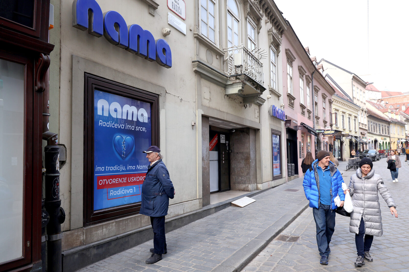 Zagreb: Ponovno se otvara NAMA u Radićevoj