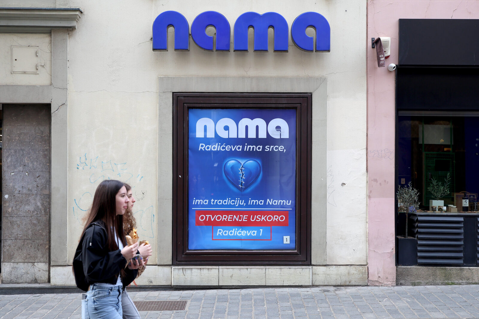 Zagreb: Ponovno se otvara NAMA u Radićevoj