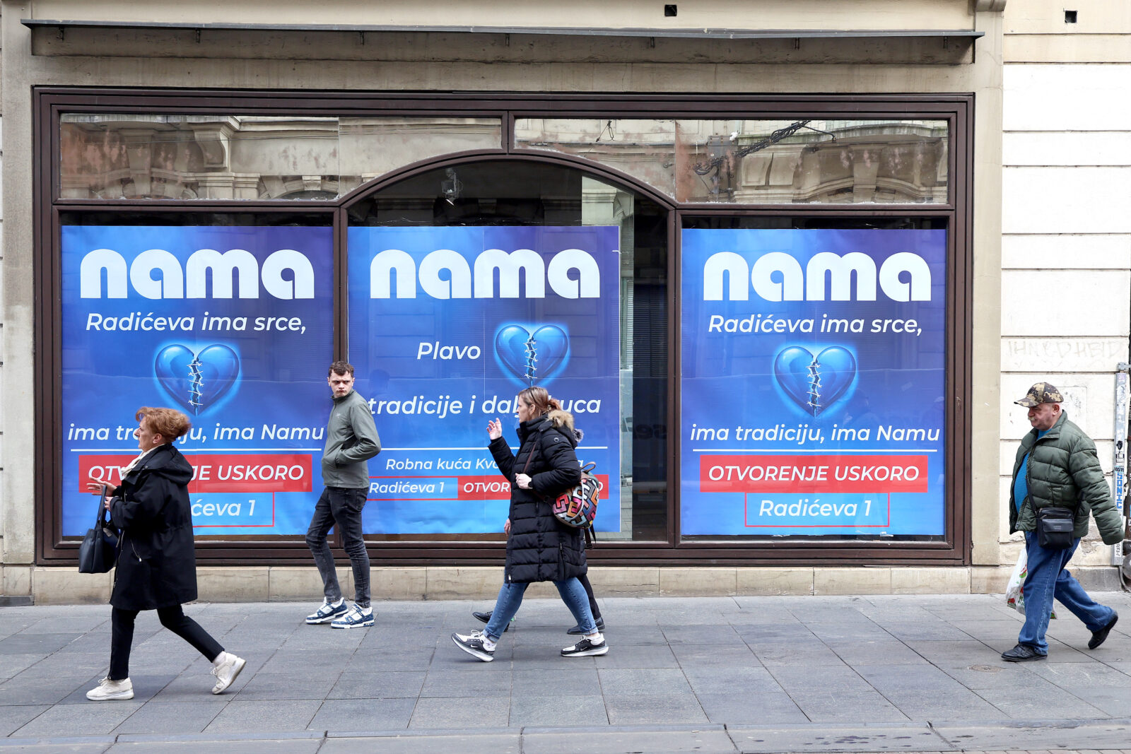 Zagreb: Ponovno se otvara NAMA u Radićevoj