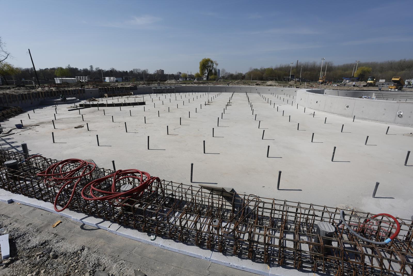 Osijek: Ivan Radić obišao radove na obnovi osječke Copacabane