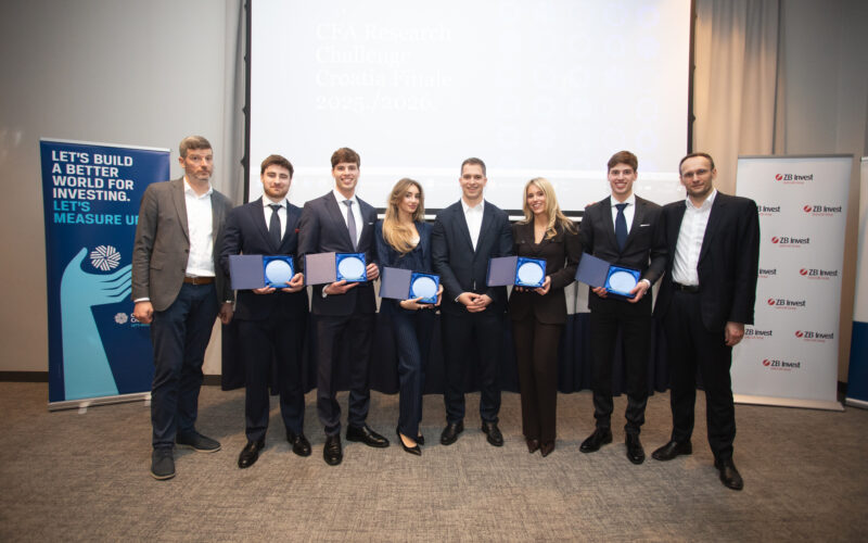 Izvanredan uspjeh studenata ZŠEM-a na globalnom CFA Research Challenge natjecanju