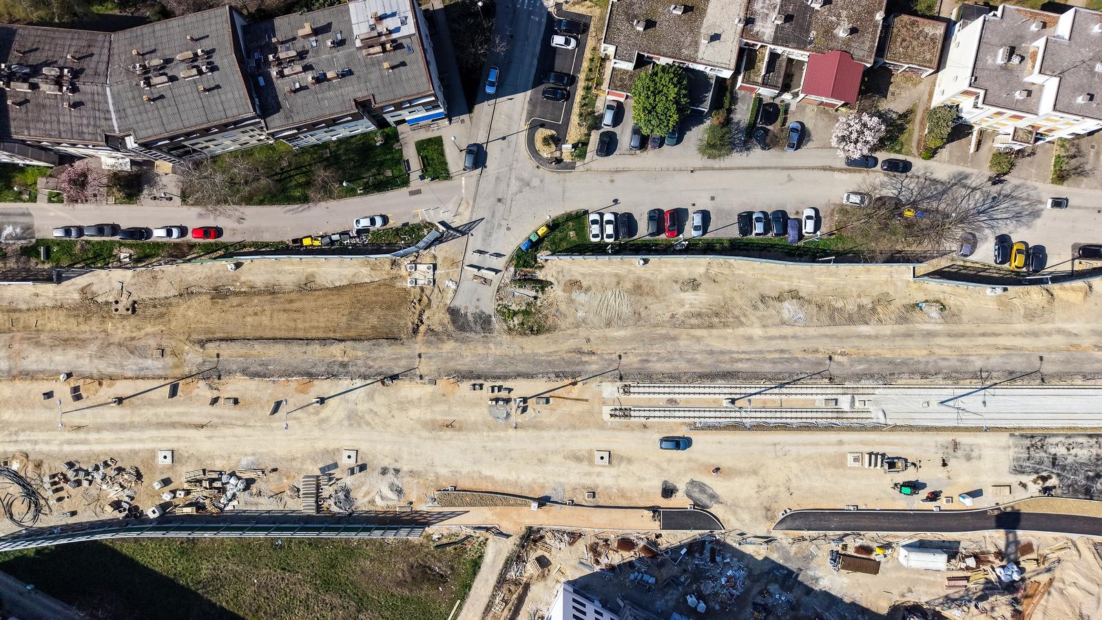 Zagreb: Izgradnje nove tramvajske pruge na Sarajevskoj ulici