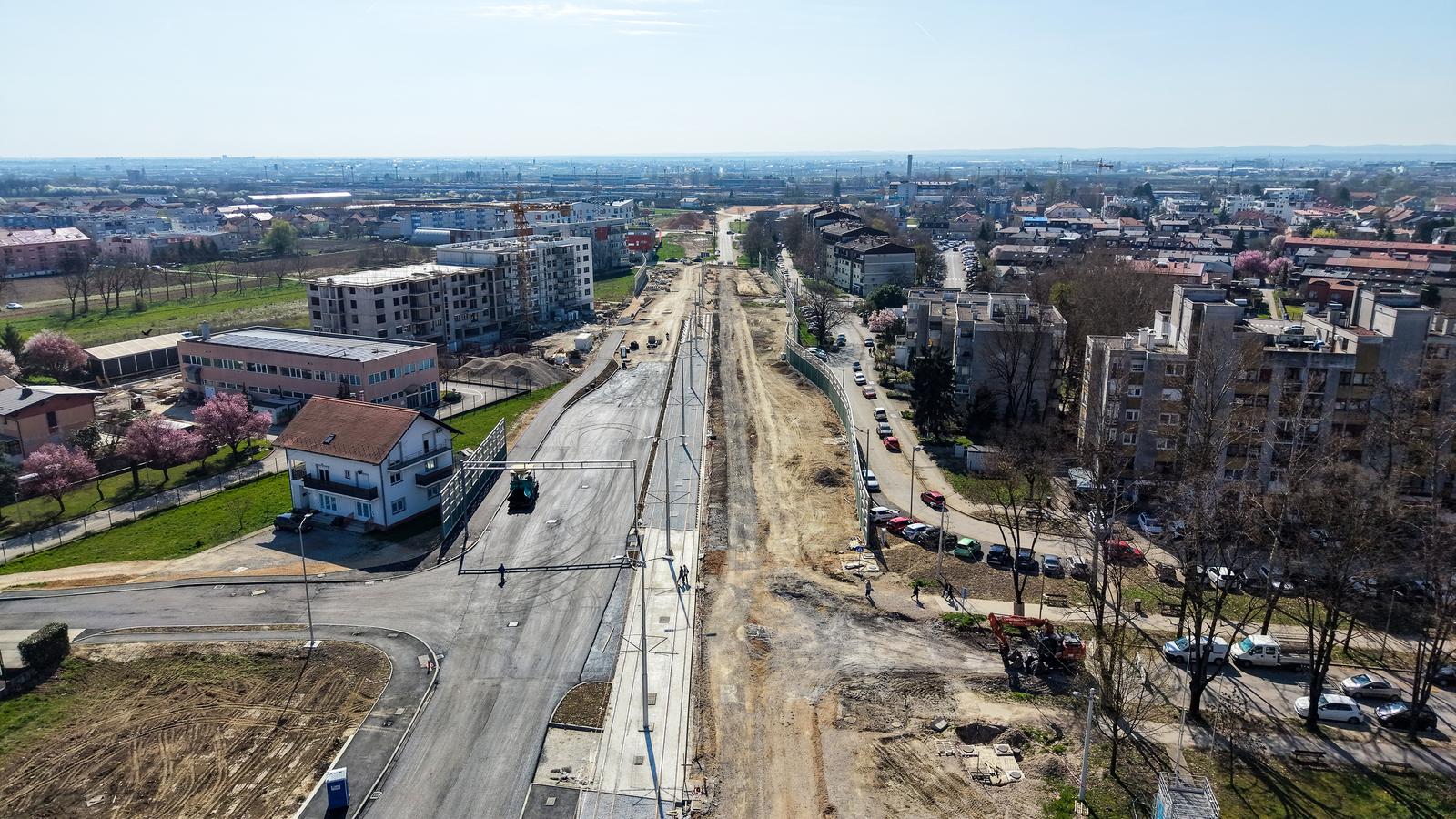 Zagreb: Izgradnje nove tramvajske pruge na Sarajevskoj ulici