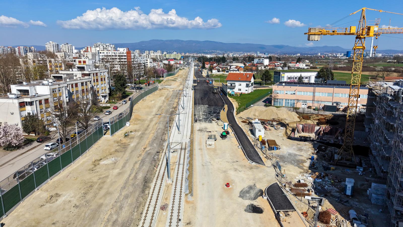 Zagreb: Izgradnje nove tramvajske pruge na Sarajevskoj ulici