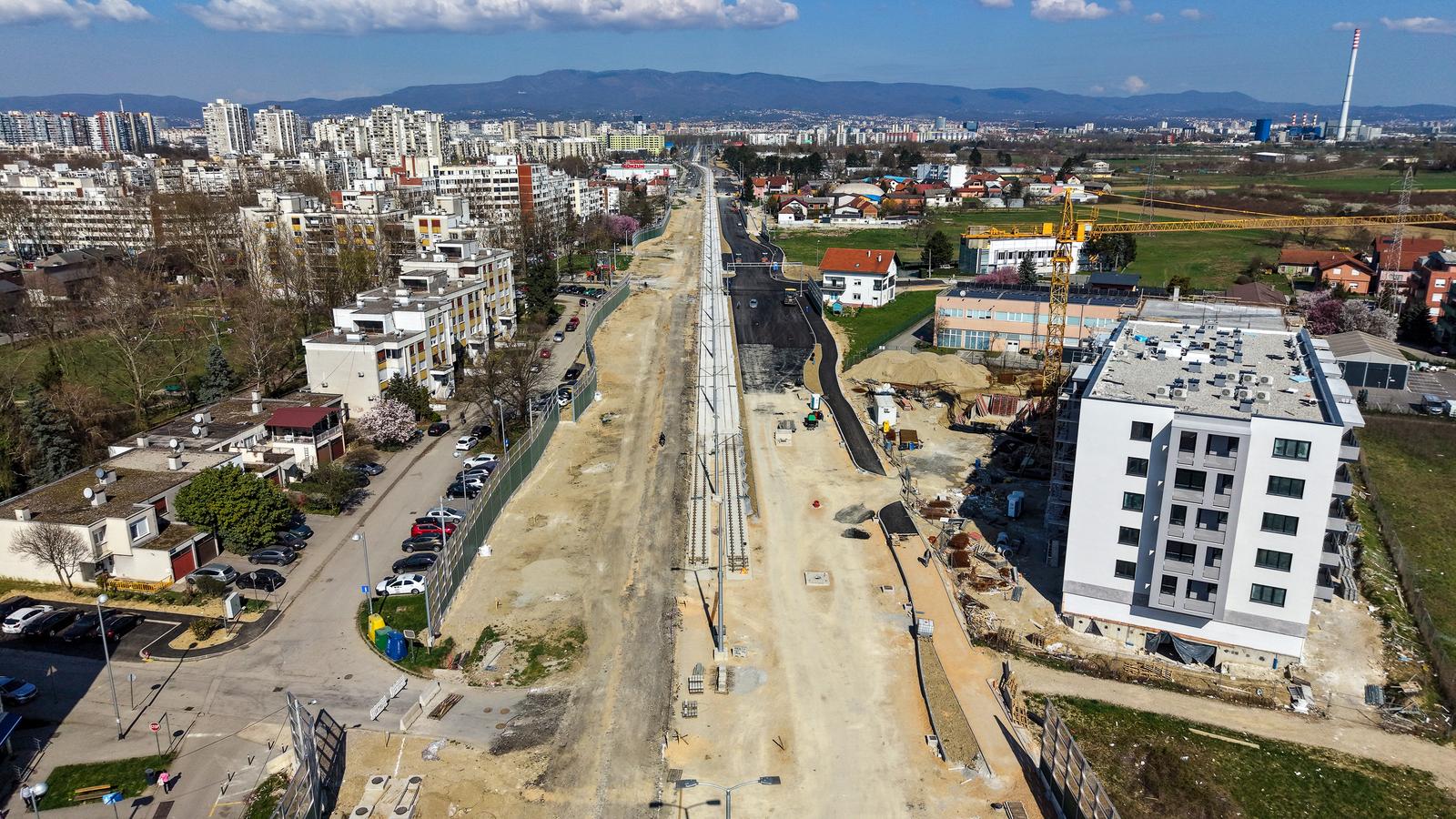Zagreb: Izgradnje nove tramvajske pruge na Sarajevskoj ulici