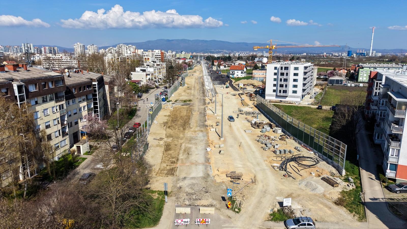 Zagreb: Izgradnje nove tramvajske pruge na Sarajevskoj ulici