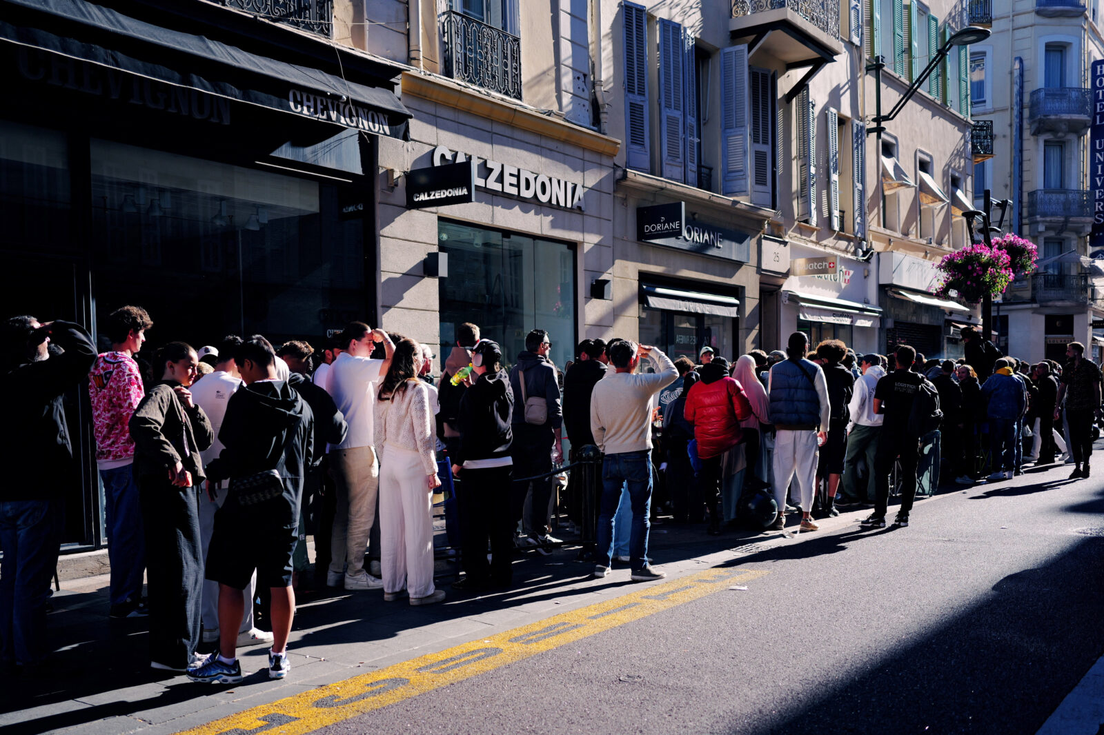 People queue to buy Audemars Piguet x Swatch 