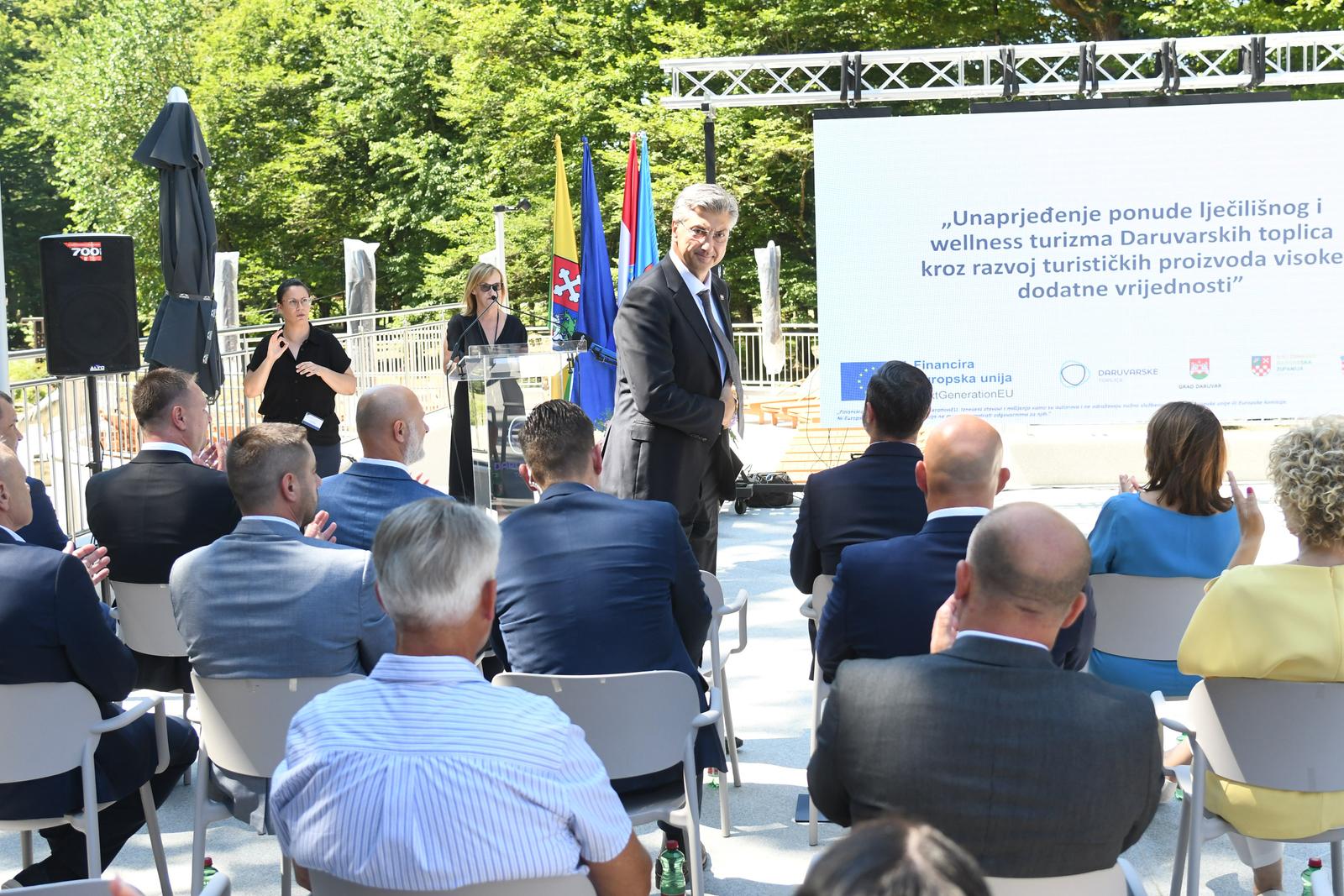 Andrej Plenković boravi u posjetu bjelovarsko-bilogorskoj županiji