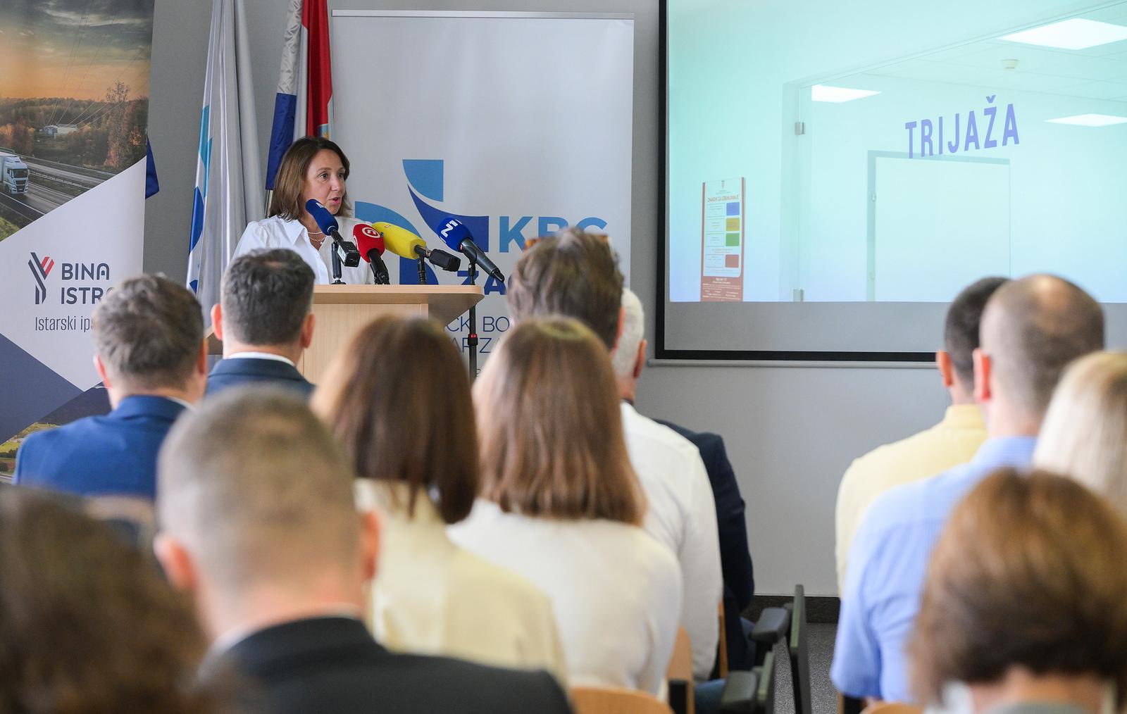 Zagreb: Svečano otvorenje novoobnovljenih prostora Objedinjenog hitnog bolničkog prijama